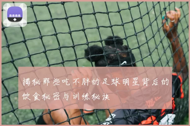 揭秘那些吃不胖的足球明星背后的饮食秘密与训练秘诀