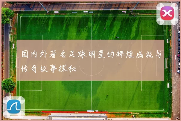 国内外著名足球明星的辉煌成就与传奇故事探秘